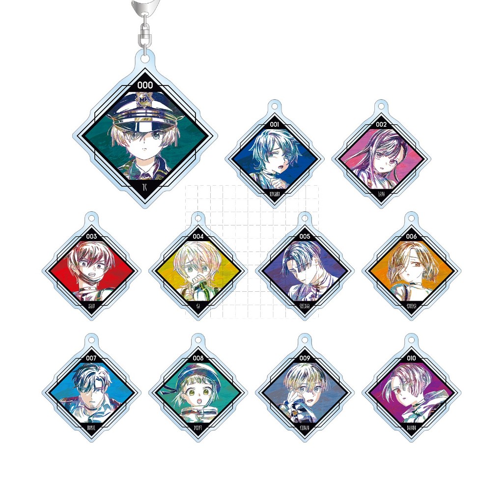 Anime MILGRAM Acrylic Keychain es hrk yuno futa mu shidou mhr kzi amn ...