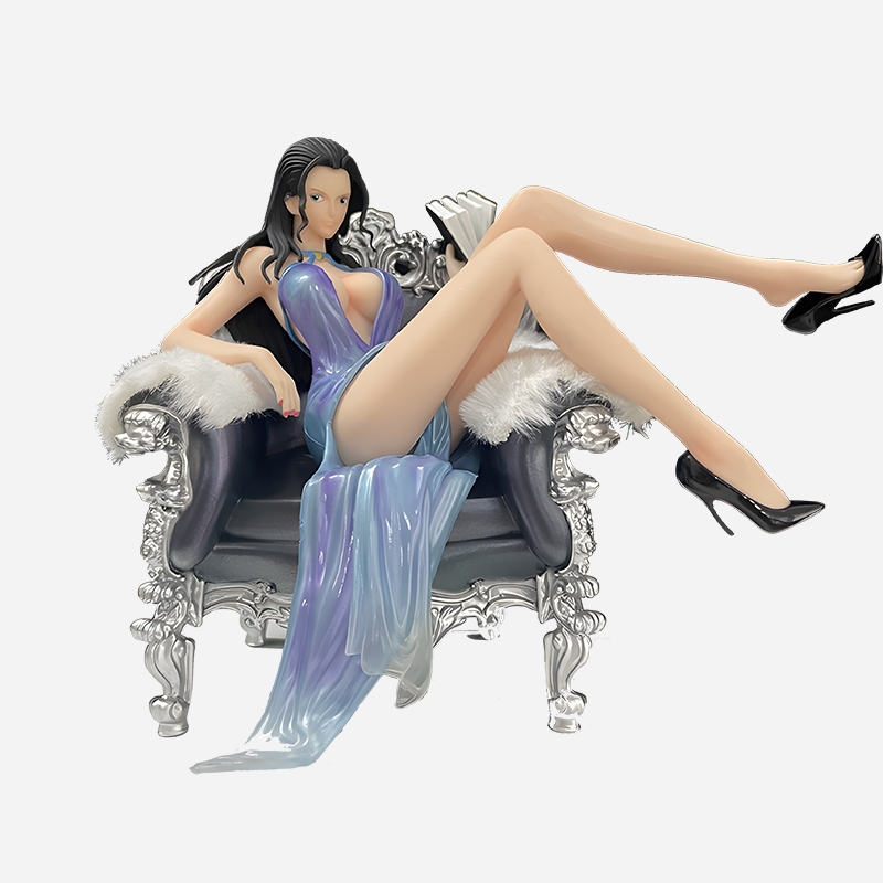 Onepiece Sofa Sitting Posture Figure 17cm Nico Robin One Piece Figure Miss Allsunday Figure Nico 8582