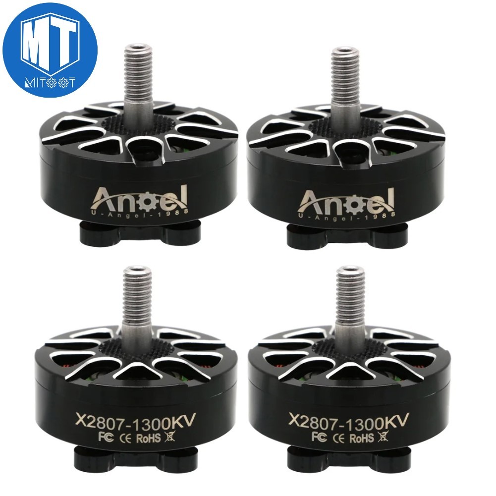 4 pcs Uangel X2807 2807 Motor 1300KV 4S 1500KV 1700KV 6S Brushless ...