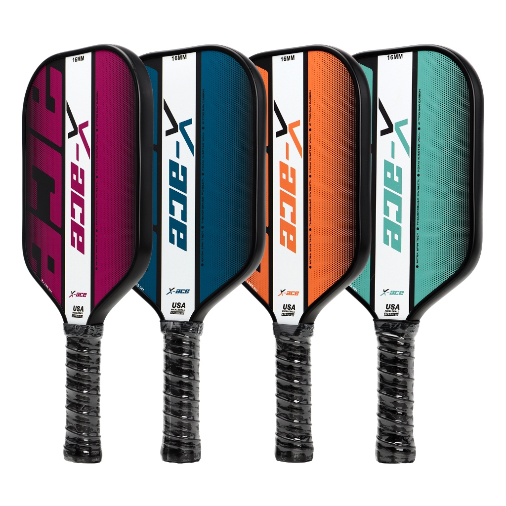 X-ace PA015 Pickleball racket, thermoforming design, outstanding power ...