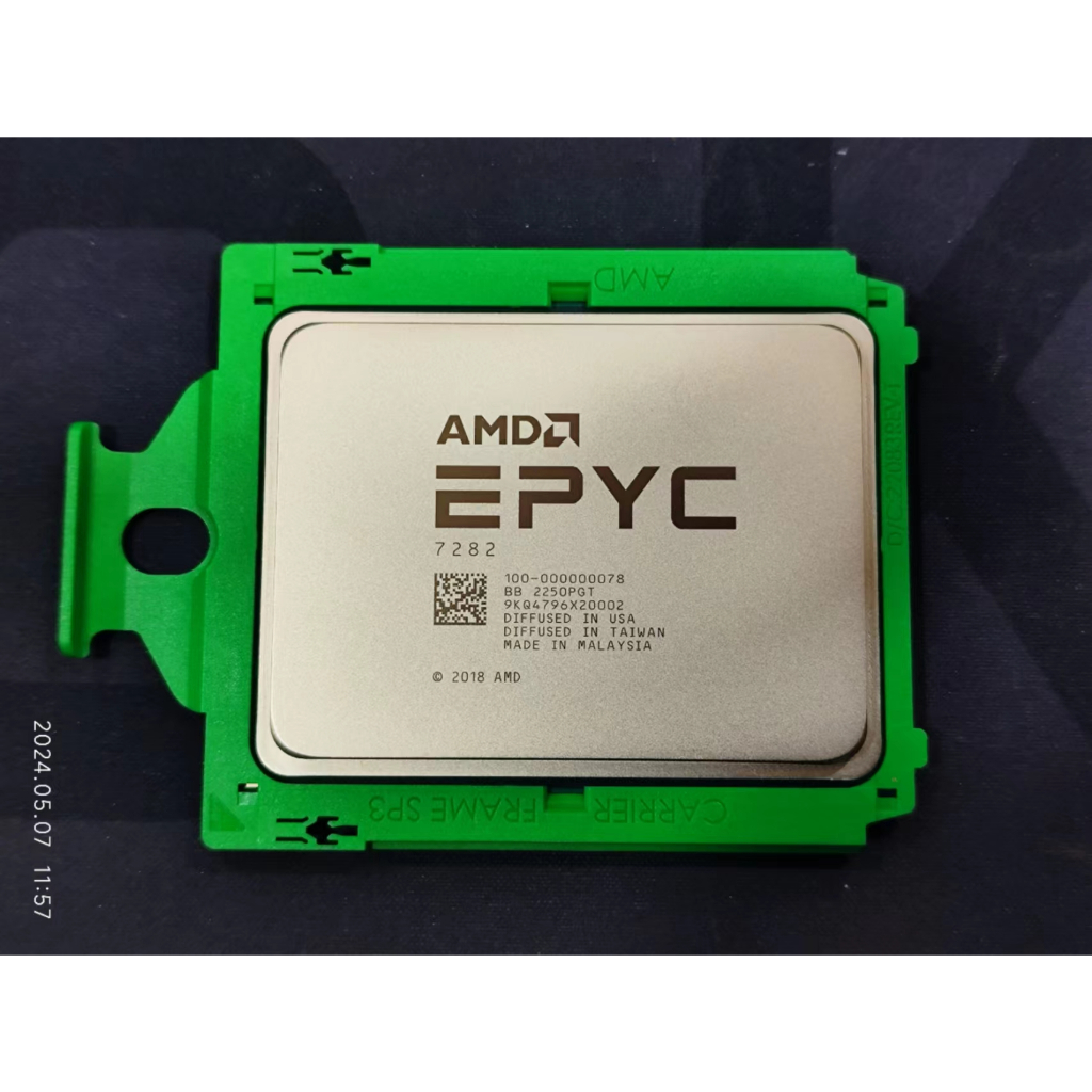 Amd Epyc 7282 Cpu 7nm 2.8ghz 16-core 32threads 64m Cache 120w Socket 