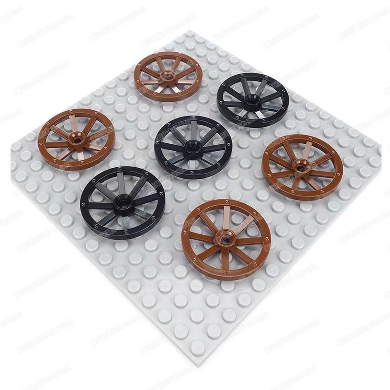 4pcs Wheel Wagon Large Round Hole For Wheel Holder Pin Compatible 4489 ...