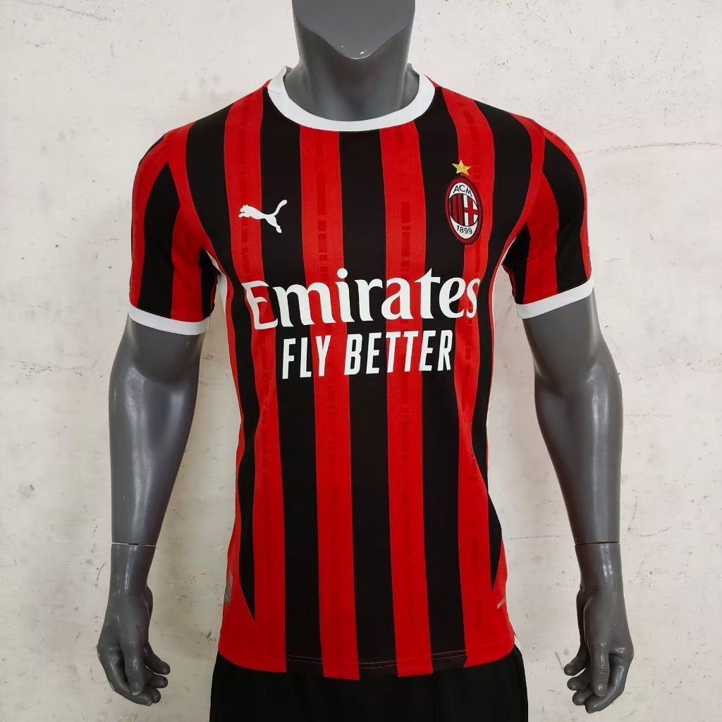 2024 25 AC Jersey Milan home fans version Top quality Football Team ...