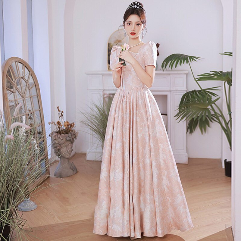 Elegant Classy Korean Banquet Evening Dress Women Elegant 2024 High-End ...