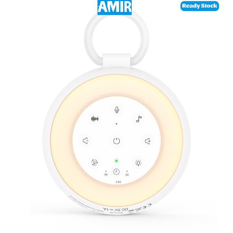 AMIR White Noise Machine for Baby Sleeping Kid Adults Bluetooth 24 ...