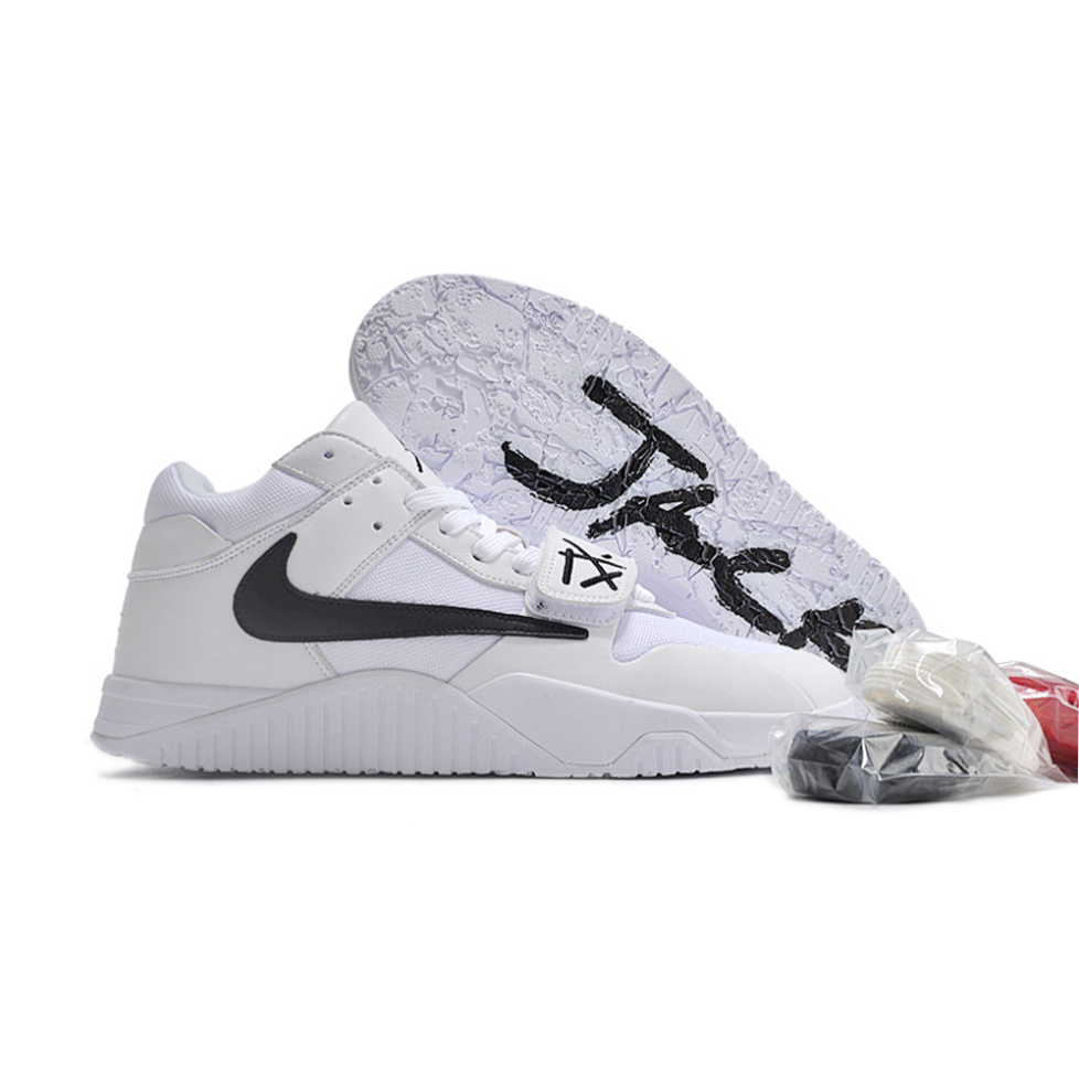 2024New Travis Scott x Air Jordan 2 Retro Low White/Black Jumpman Jack ...