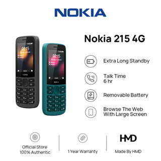 Nokia 215 4G/215 4G (2024) Basic Phone Extra Long Standby Dual Sim Original Brand New Feature phone