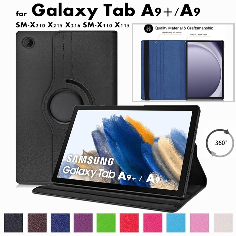 360 Rotating Cover for Samsung Galaxy Tab A8 A9 Plus A9 SM-X200 X205 SM ...