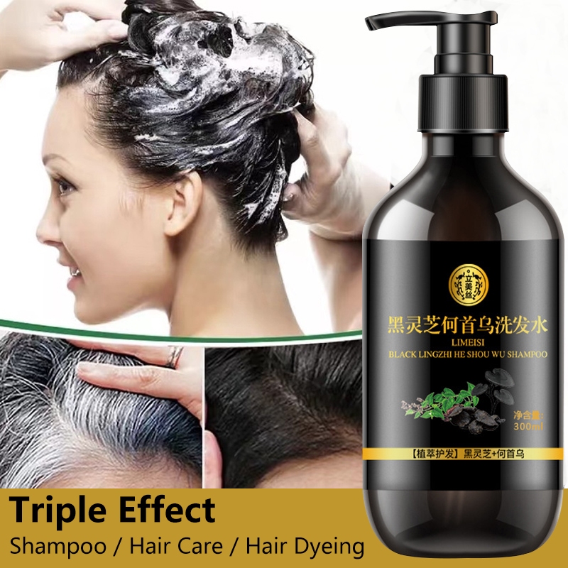 Shampoo Polygonum multiflorum shampoo 7 Days Blackening Improves White
