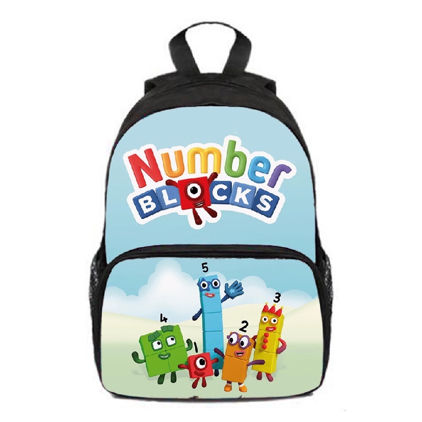 Digital Building Block School Bag Numberblocks Kindergarten Primary