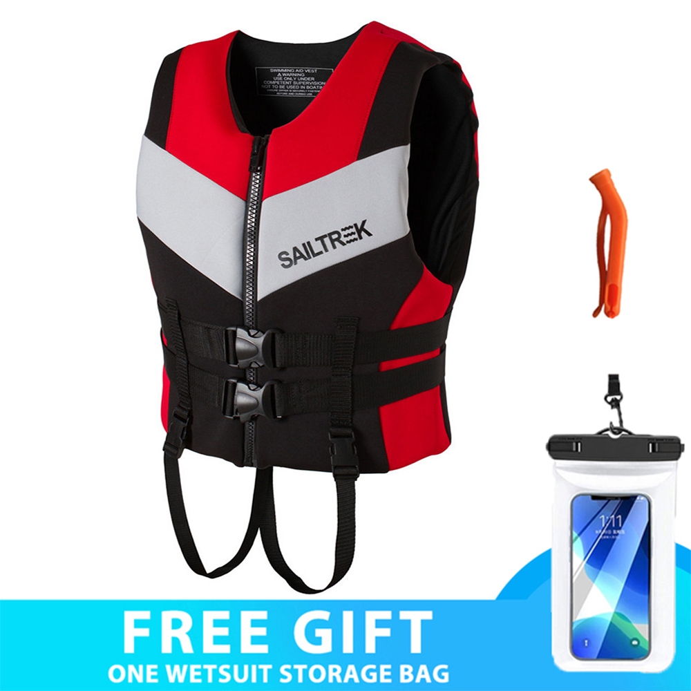 Life Vest Adults Surf Vest Kayak Wakeboard Motorboats Raft Rescue Boat ...