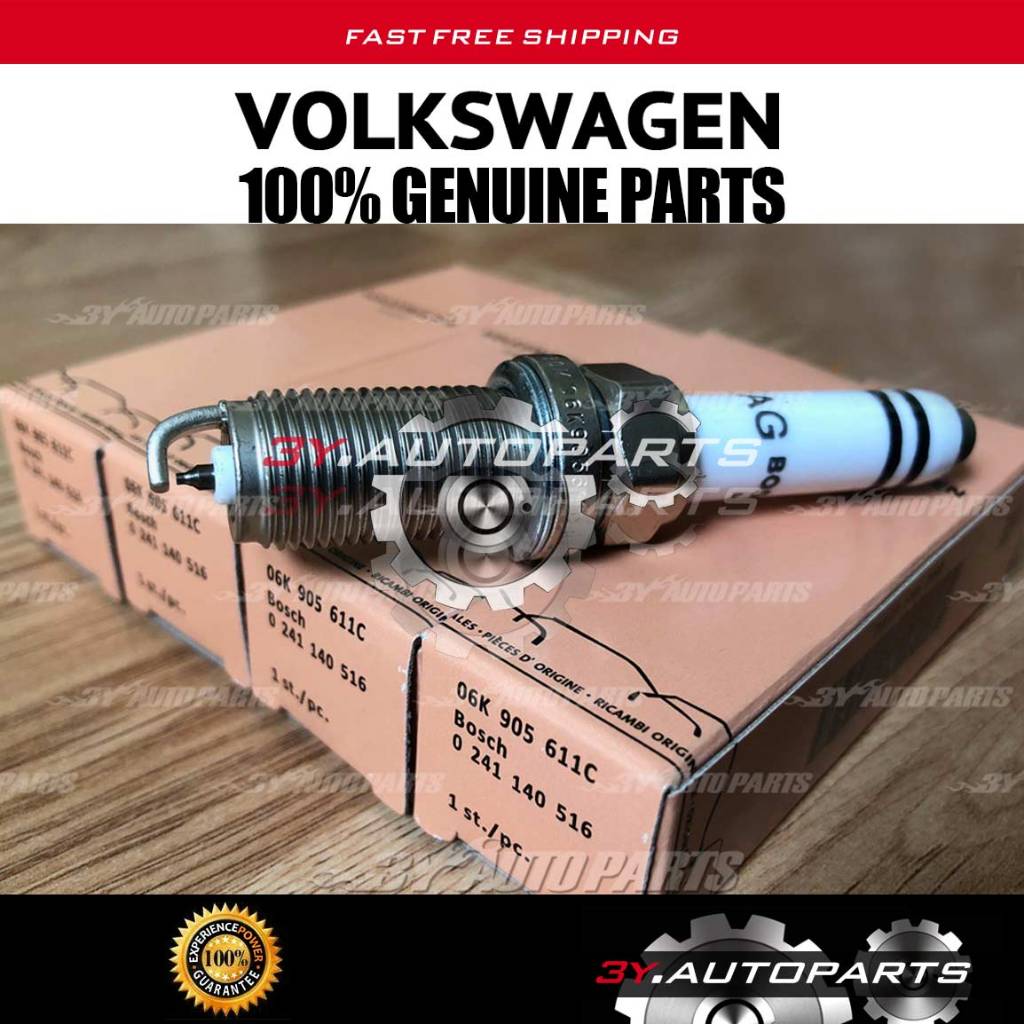06K905601B 06K905611C Audi VW Volkswagen EA888 Gen 3 Spark Plug (4pcs ...