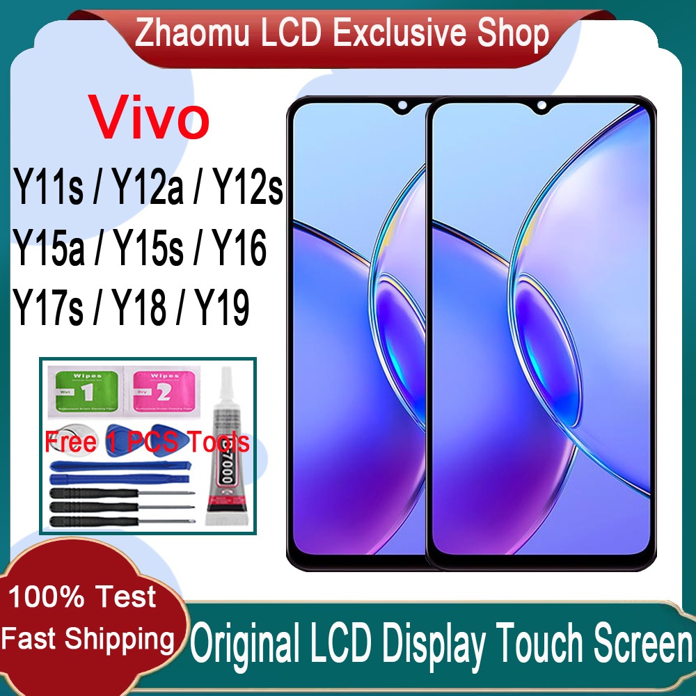 Ersatz Für Vivo Y15S / Y15C / Y15A Touchscreen Digitizer LCD