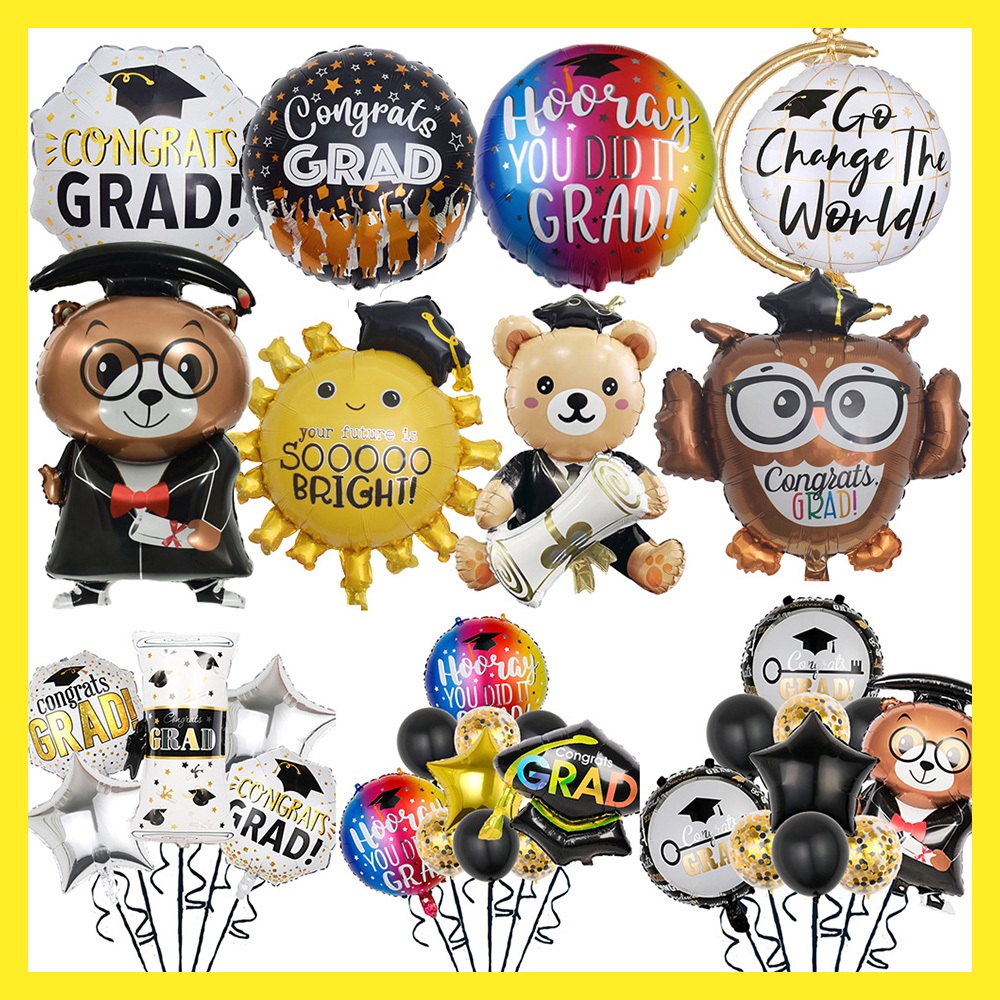 New Graduation Balloon Graduation Balloon Sets Celebrating Graduation ...