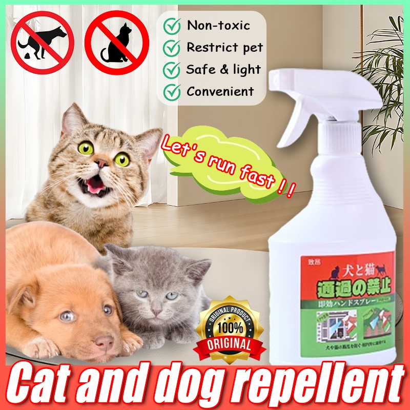 Set up pet exclusion zones VA cat repellent spray dog repellent spray