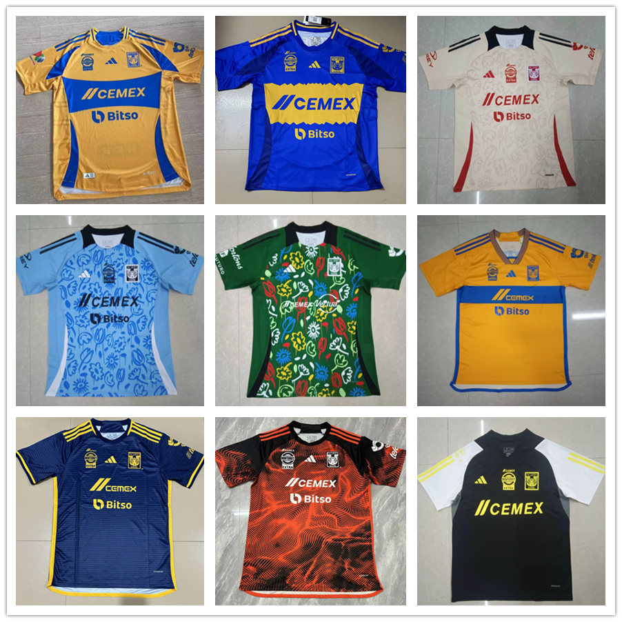 2024 and 2025 Tigres UANL home and away commemorative fan football