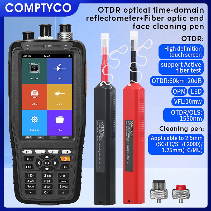 AUA28U simple OTDR optical time domain reflectometer fiber optic cable ...