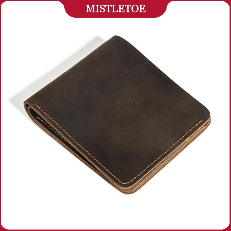 Dompet Lelaki Pure Cow Genuine Leather Wallet for Men Original