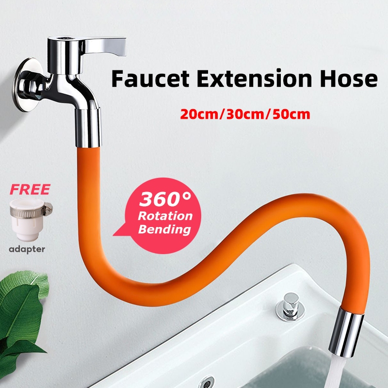 Faucet extension pipe Flexible universal shower pipe Tubing accessories ...