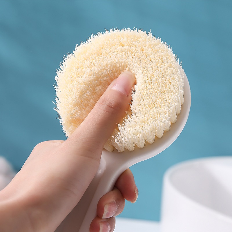 Household LongHandled Bath Brush Japan Muji Bath Brush Soft Hair Bath