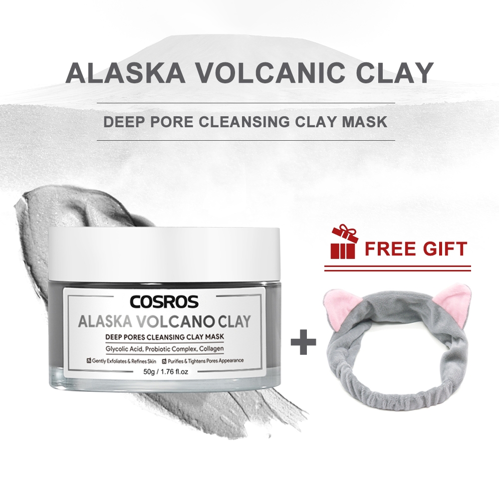 Cosros Alaska Volcano Clay Mask Purifying Deep Cleansing Pores Oil ...