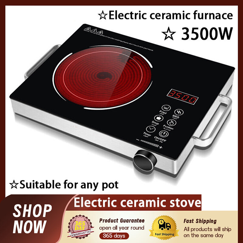 (1 year warranty) Electric ceramic stove, stirfry high power 3500W