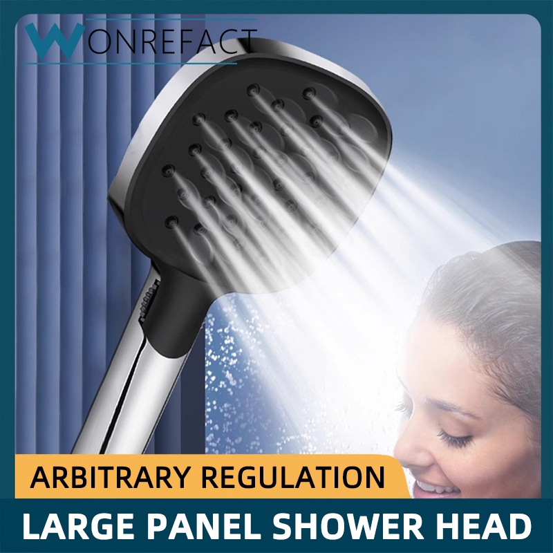 Luxury Bathroom Handheld Shower Head 3 Modes Adjustable High Pressure ...