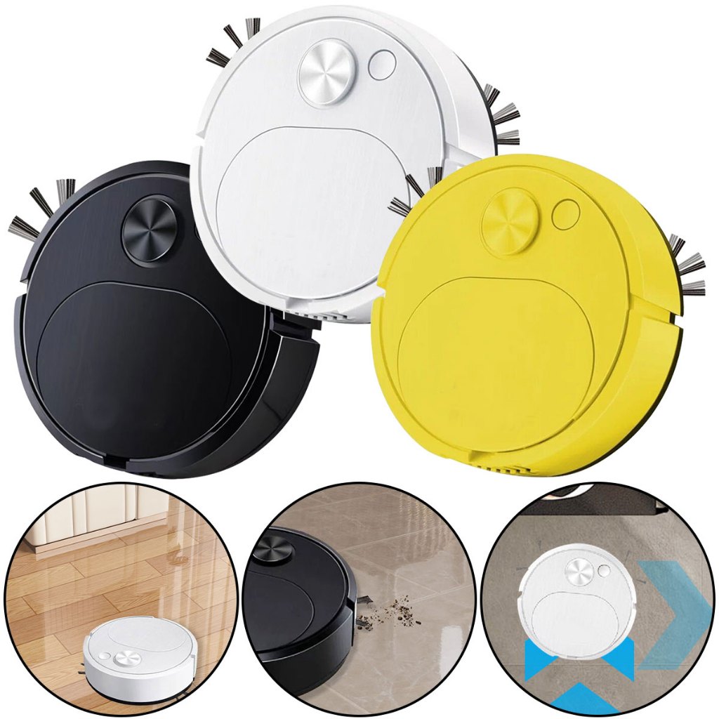 2024 NEW Sweeping Robot Vacuum Cleaner Mopping 3 In 1 Smart Wireless