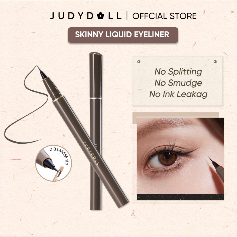 Judydoll Slim Liquid Eyeliner Ultra Fine Skinny Waterproof Quick Drying Long Lasting Smudgeproof 0534