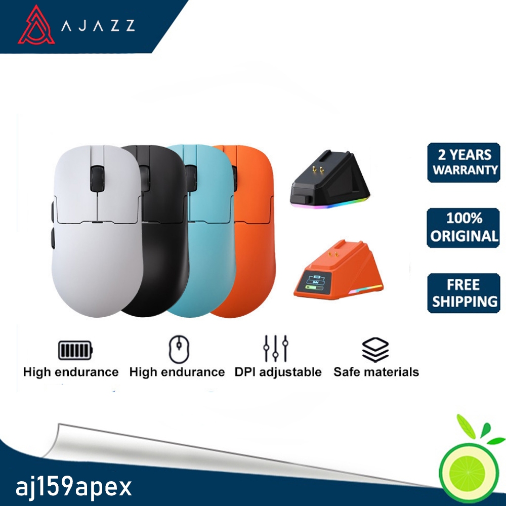Ajazz aj159 apex Gaming mouse PAW3950 Wireless three-mode 3395 ...