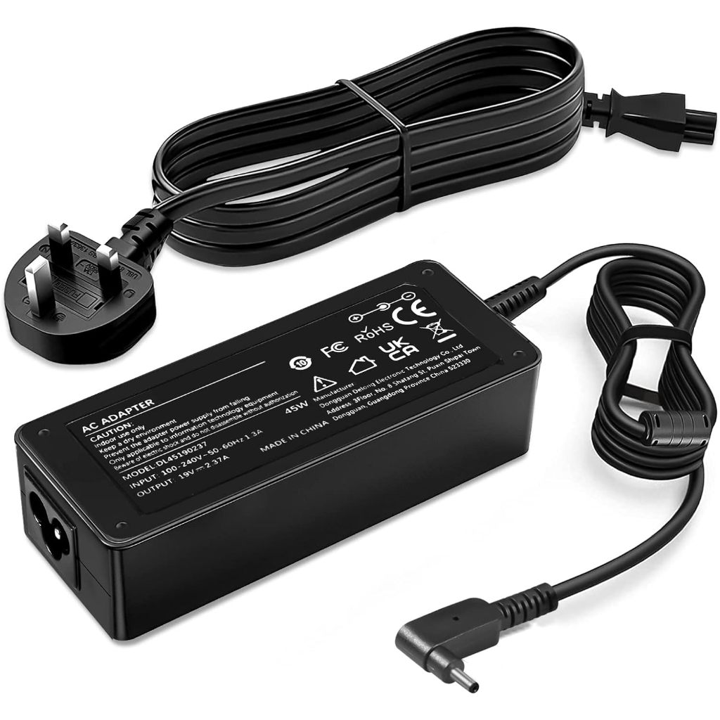 45W Charger Laptop Adapter for Acer Chromebook CB3 CB5 CB3-532 CB3-431 ...