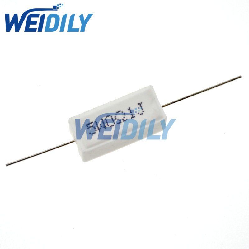 10 Pezzi 3W Resistenza A Pellicola Di Carbonio 5% 1R - 1M 1R 4.7R - Foto 2