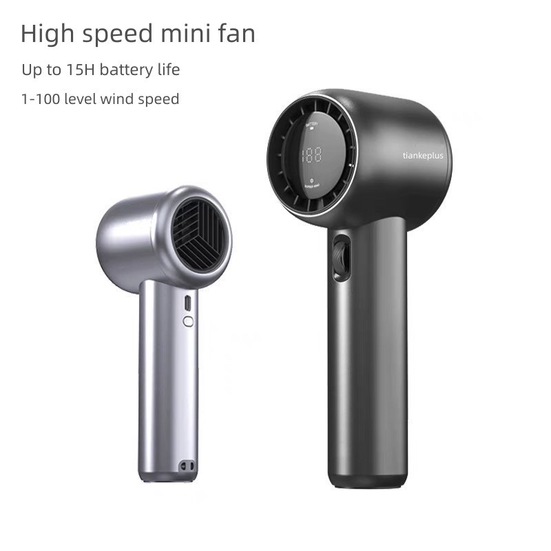 GF02 High-speed Handheld Turbofan Kipas Mini USB Rechargeable Outdoor ...