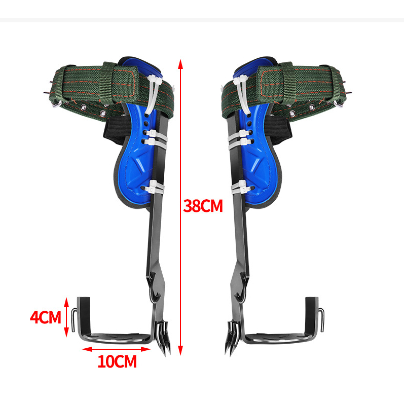 Tree Pole Climbing Spike Set 1/2 Gears Steel Claw Climbing Tree Spikes ...
