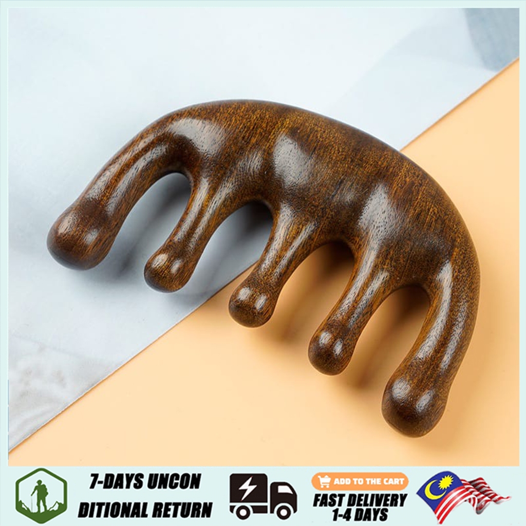 Health Preservation Sandalwood Hair Comb Massage for Men and Women ...