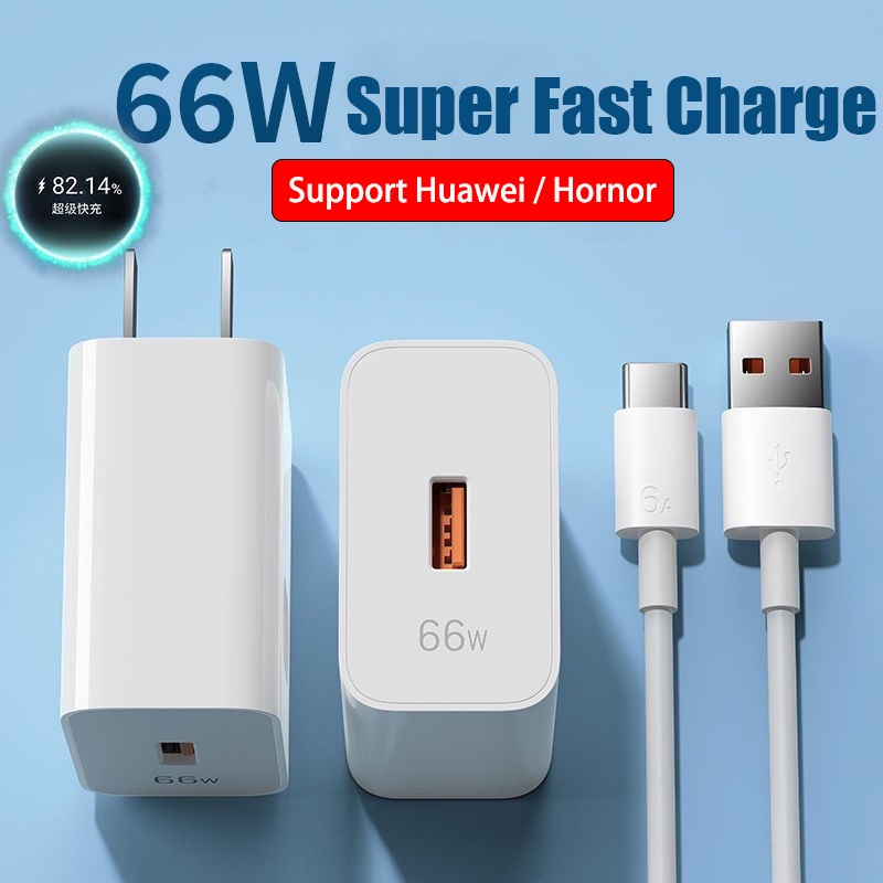 Original Super Fast Charger Cable 66W 6A TypeC to Usb Power Adapter ...