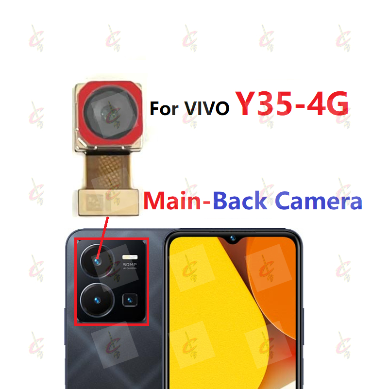 Front camera for vivo Y35 4G back camera Shopee Malaysia
