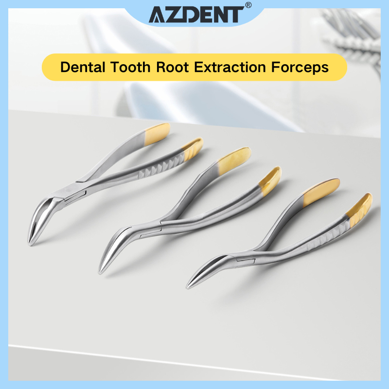 Dental Tools Residual Root Tweezers Tooth Extraction Forceps Dentist ...