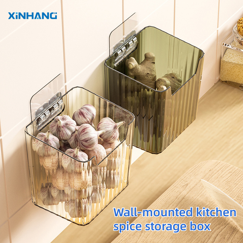 Kitchen Onion Ginger Garlic Rack for Ginger Garlic Storage Box ...