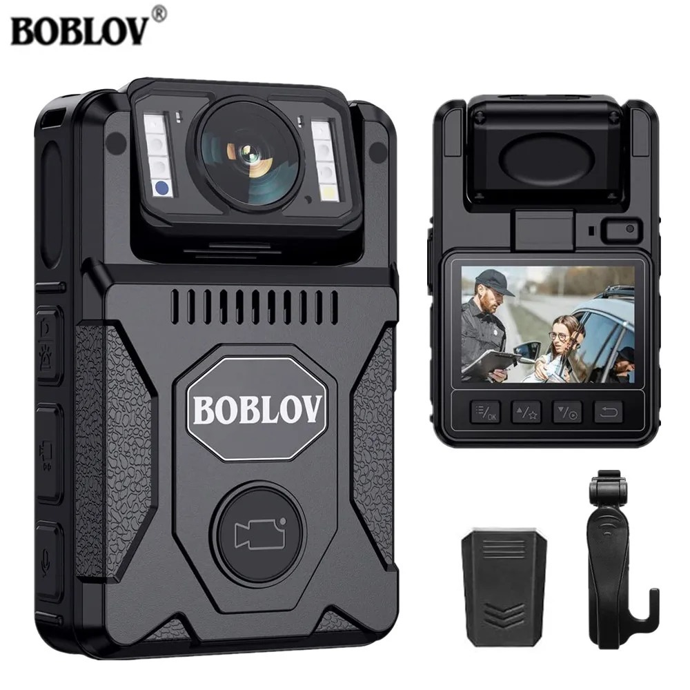 [🔥🔥🔥]BOBLOV M7 1080P HD Mini Camera 4000mAh Camcorder 128GB GPS Bodycam ...