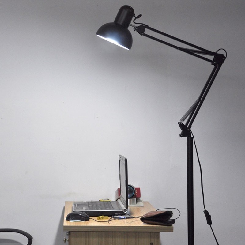 Simple Creative Modern Floor Lamp Adjustable Stand lamp 930 Black ...