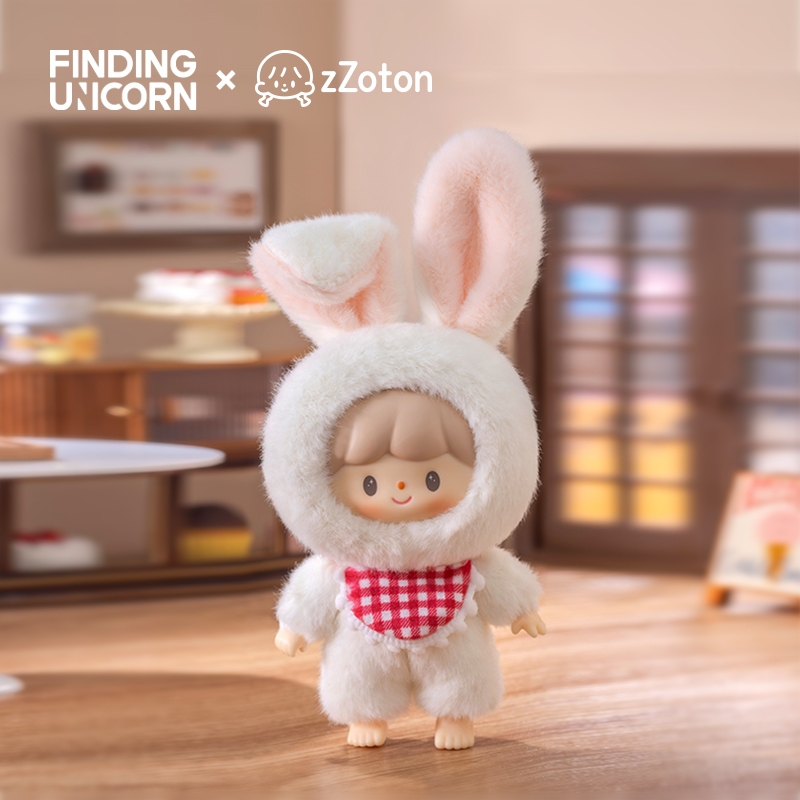 FINDING UNICORN zZoton Delicious Bunny Series Blind Box（Single Box 1Pc ...