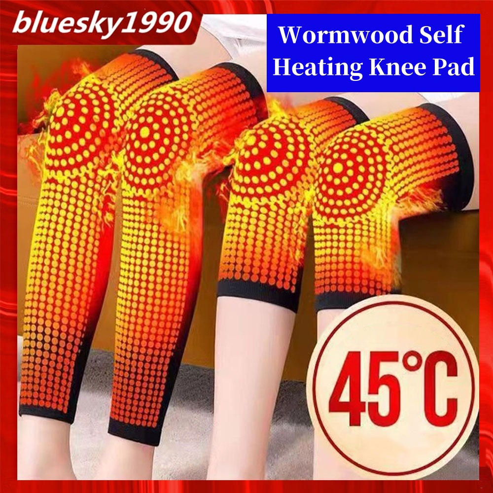 【READY STOCK】Wormwood Extended Self-heating Knee Pads To Keep Warm Old ...