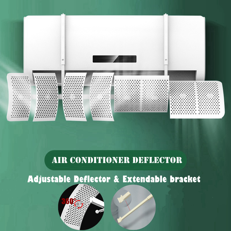Adjustable Air Conditioner Windshield Prevent Direct Wind Air Baffle ...