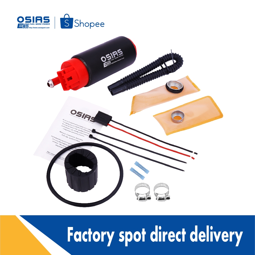 OSIAS High Performance Fuel Pump 340LPH - For Audi VW Jetta 1.8T - Direct Replacement