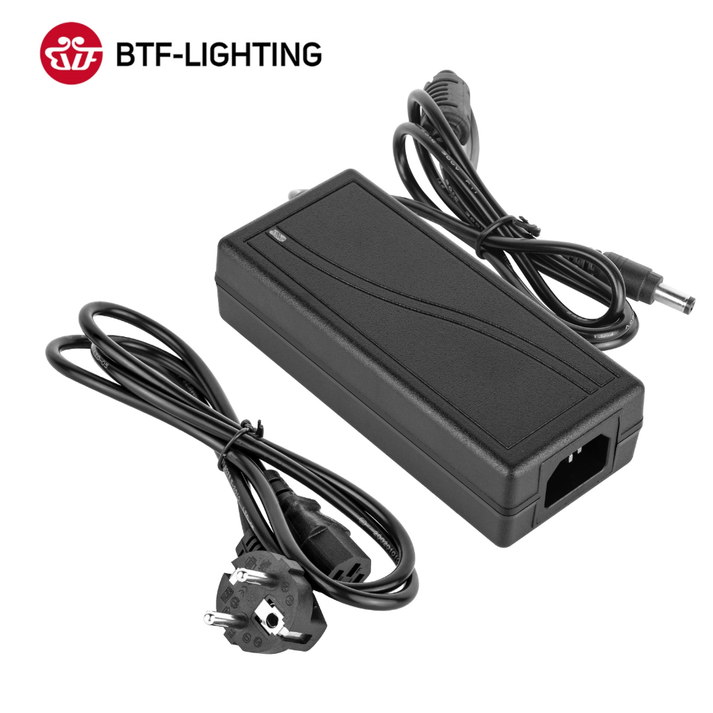 BTF-LIGHTING DC24V 24W-120W Power Supply Adapter AC 110V 240V to DC 24V ...