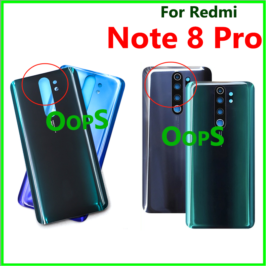 Battery Cover For Xiaomi Redmi Note 8 Pro Back Gla... – Grandado