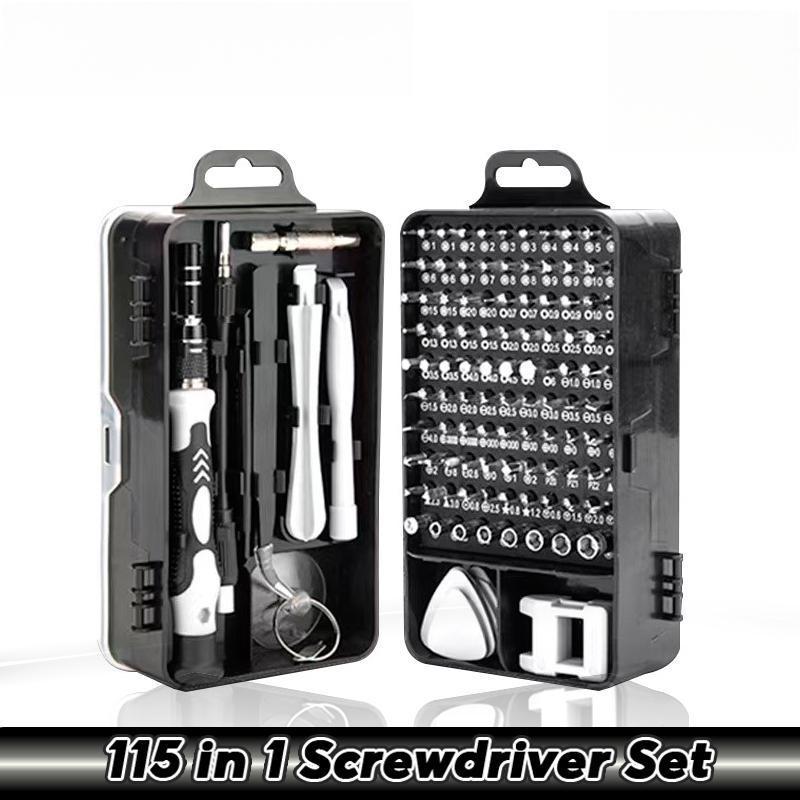 115 in 1 Heavy Duty Precision Screwdriver Set Magnetic Professional ...
