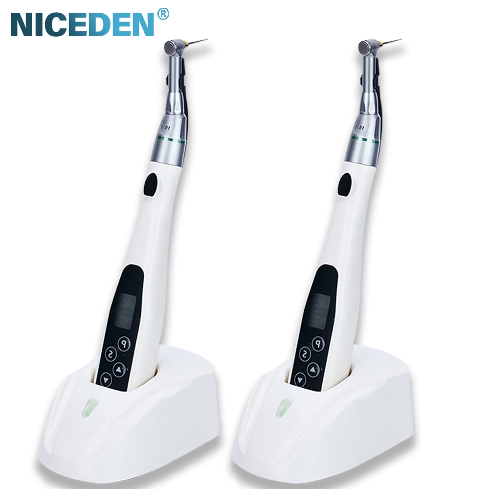 Moteur Endodontique Sans Fil LED Pour Dentiste - Avec Contre-angle 16:1 Et Fichiers Endo - Chargeur Inclus