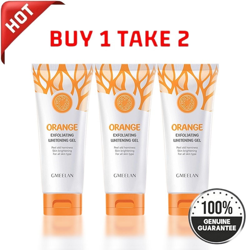 BUY 1 TAKE 2 GMEELAN Orange Exfoliating Gel for Face Whitening 50g ...